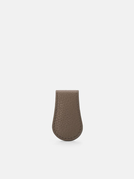 PEDRO Circular Magnetic Money Clip, Dark Taupe Tumble