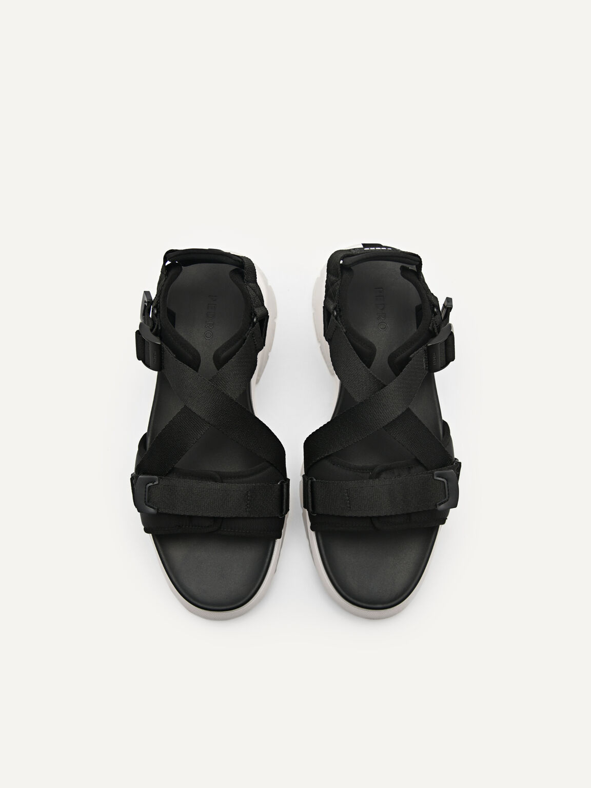 Hybrix Sandals, Black