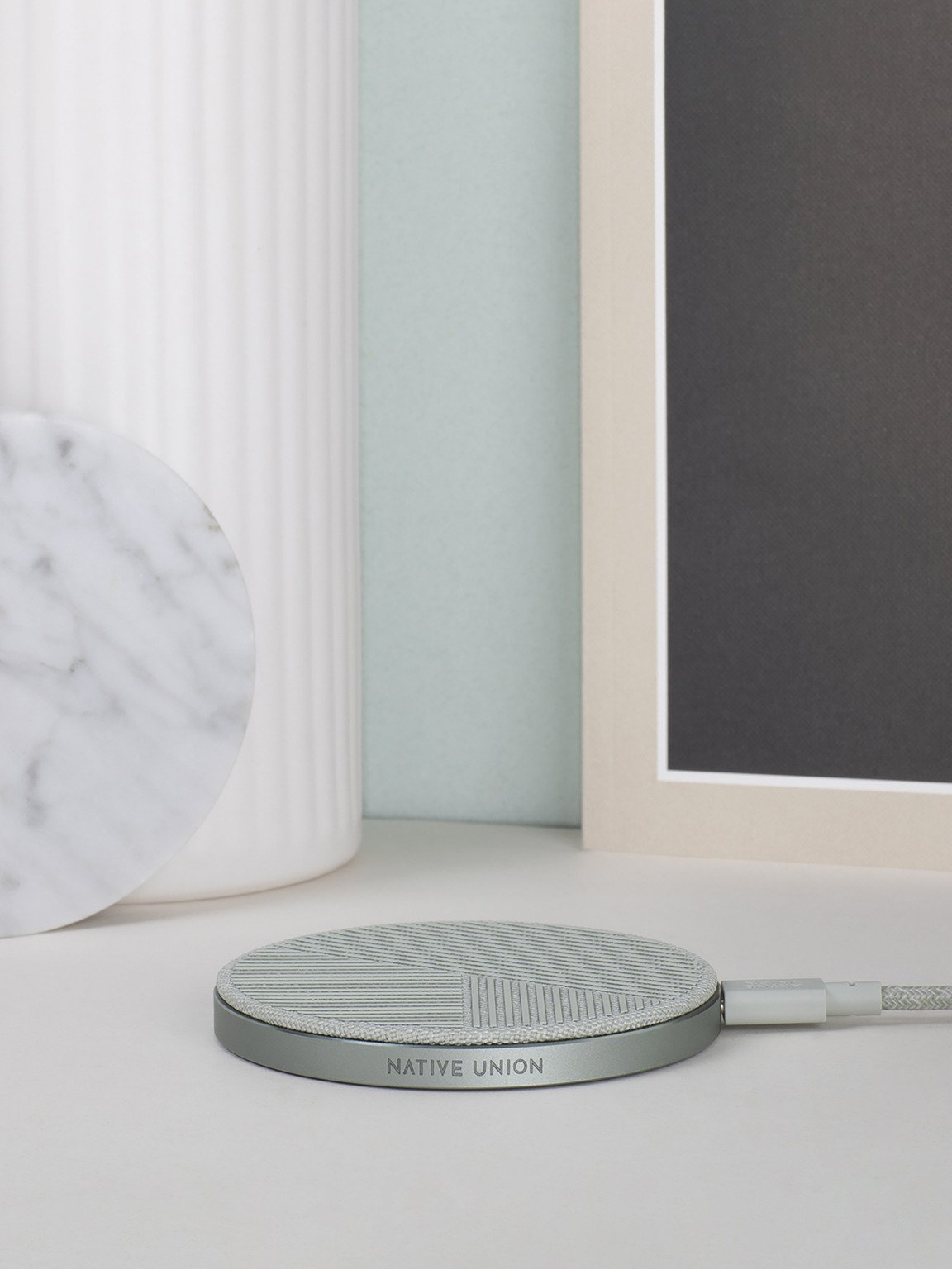 Drop Wireless Charger, Sage