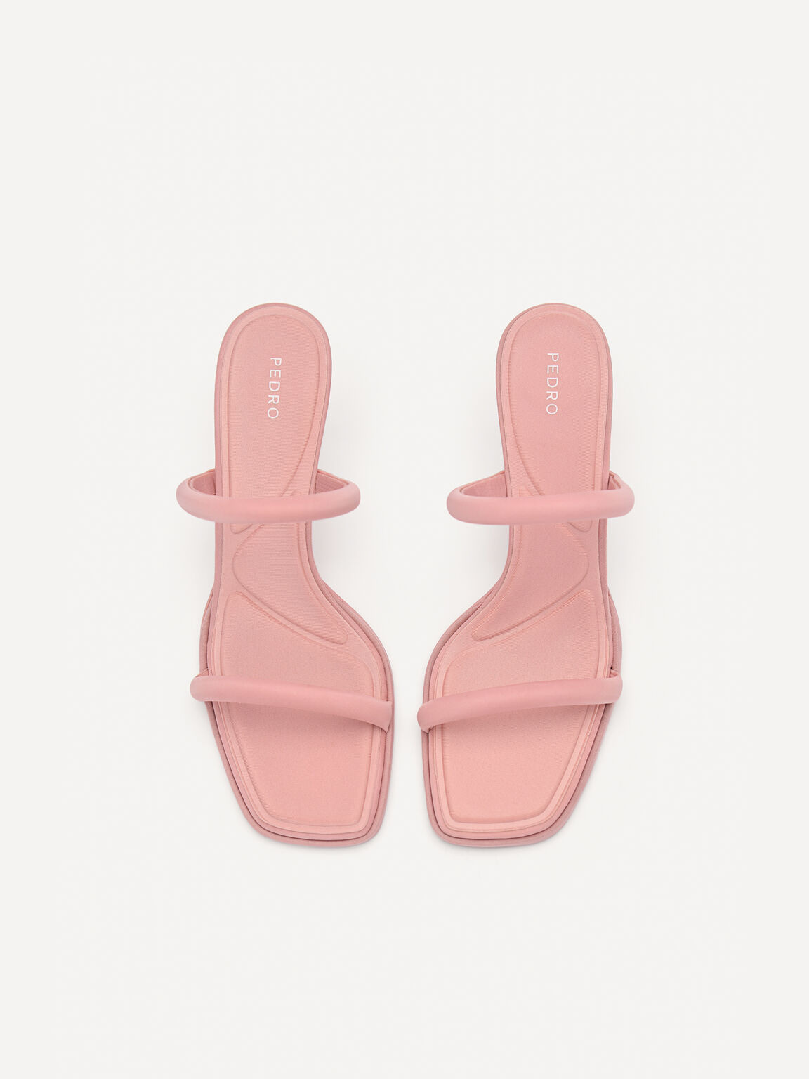 Bianca Strappy Heel Sandals, Blush