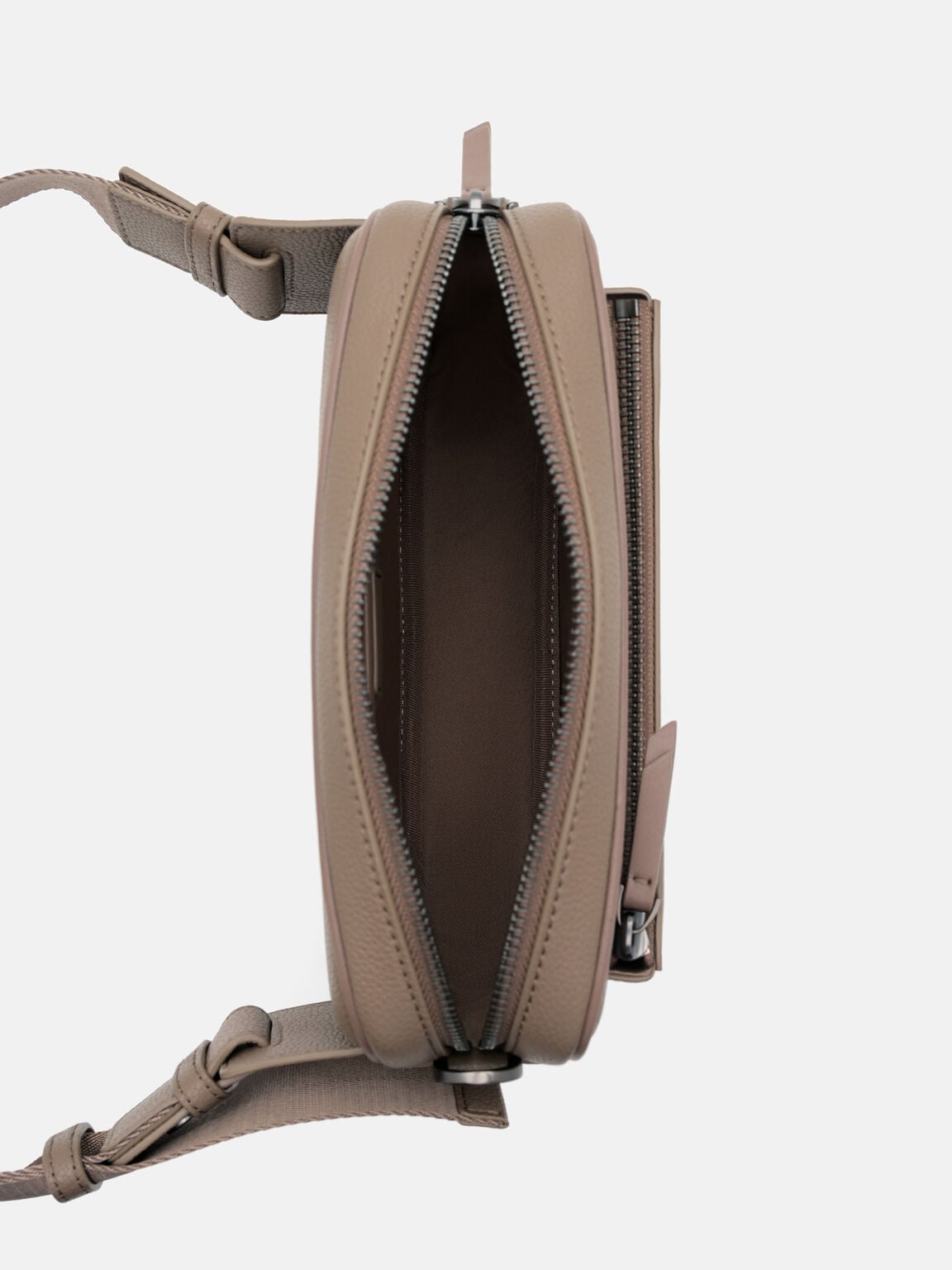 Evans Sling Pouch, Dark Taupe Tumble