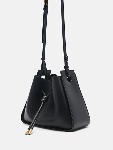Yasmin Bucket Bag, Black