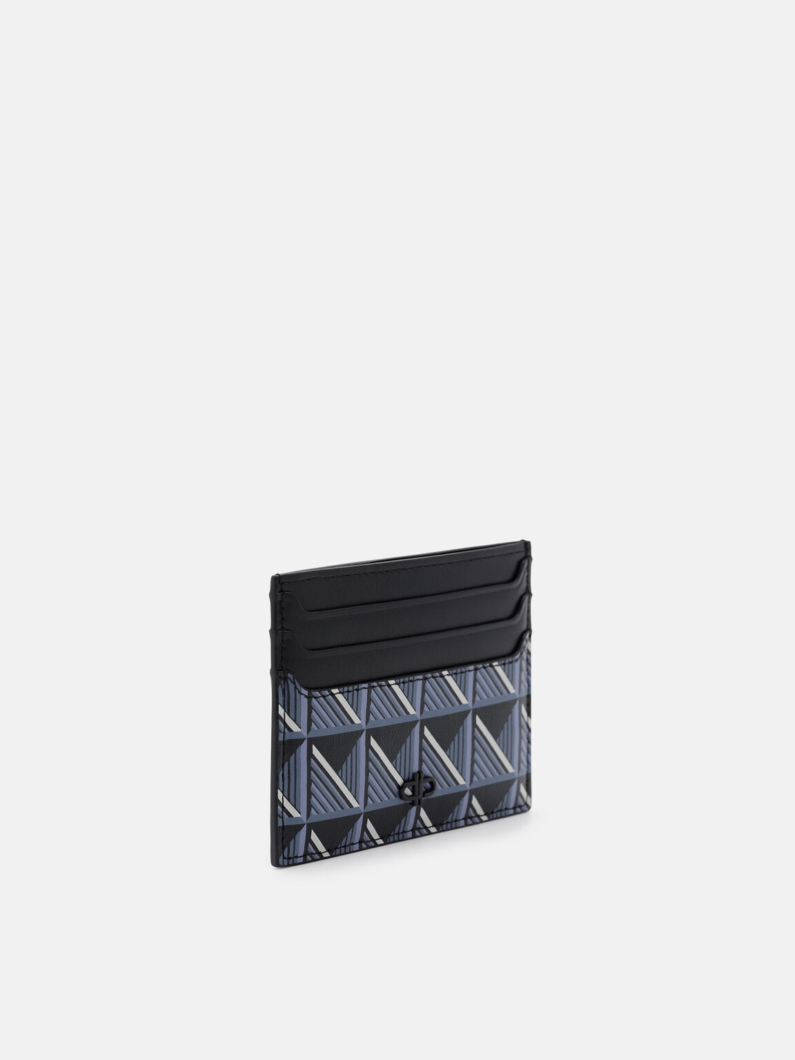 Axxis Canvas Card Holder, Blue Canvas