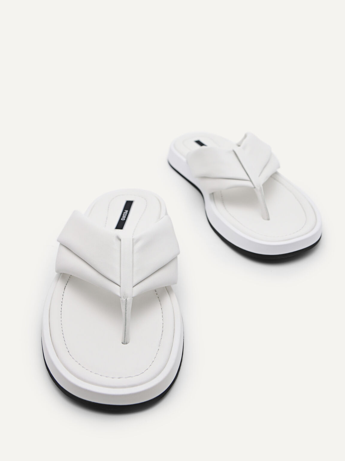 Thong Sandals, White