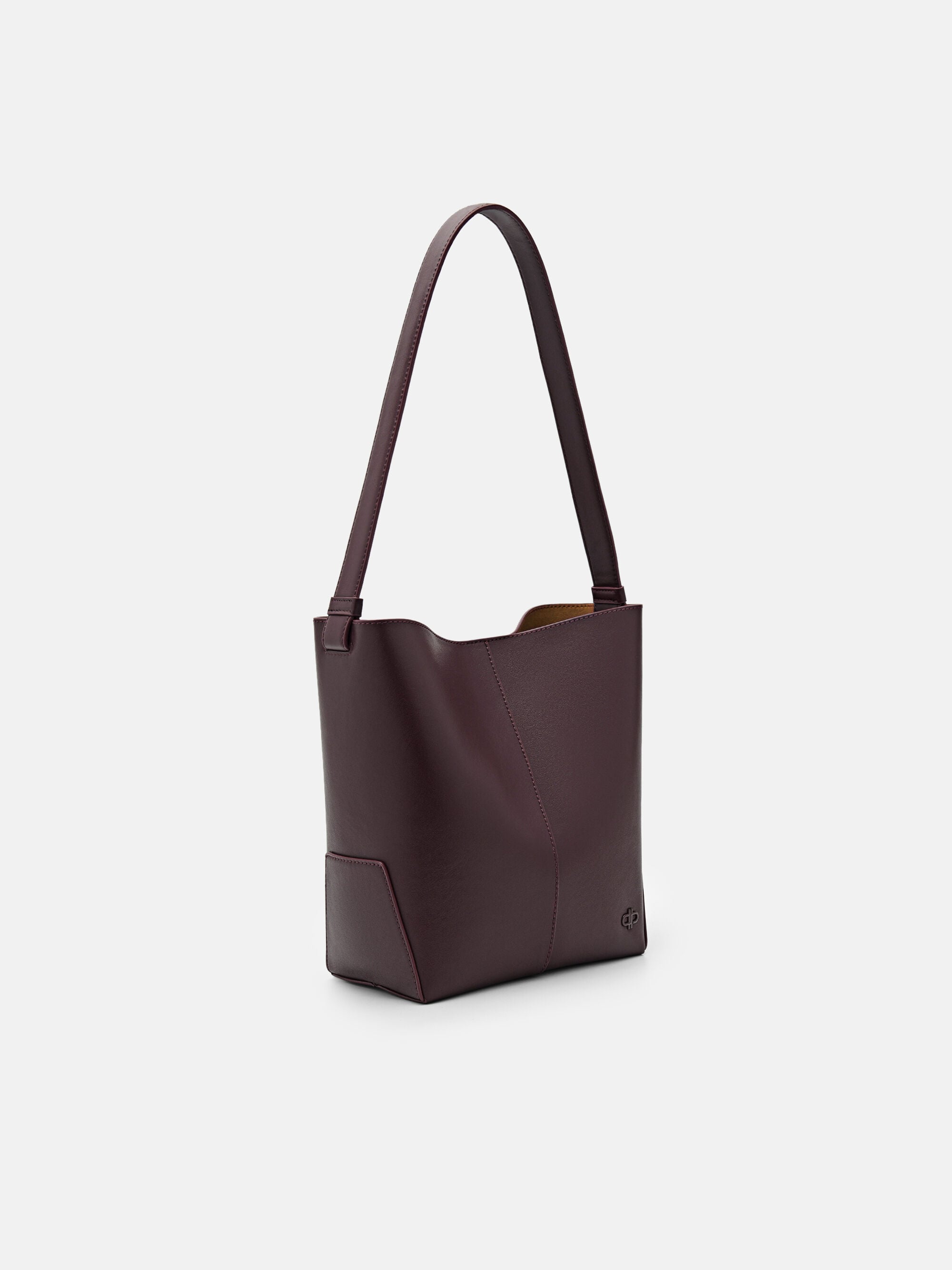 Wine Leather Hobo Bag - PEDRO SG