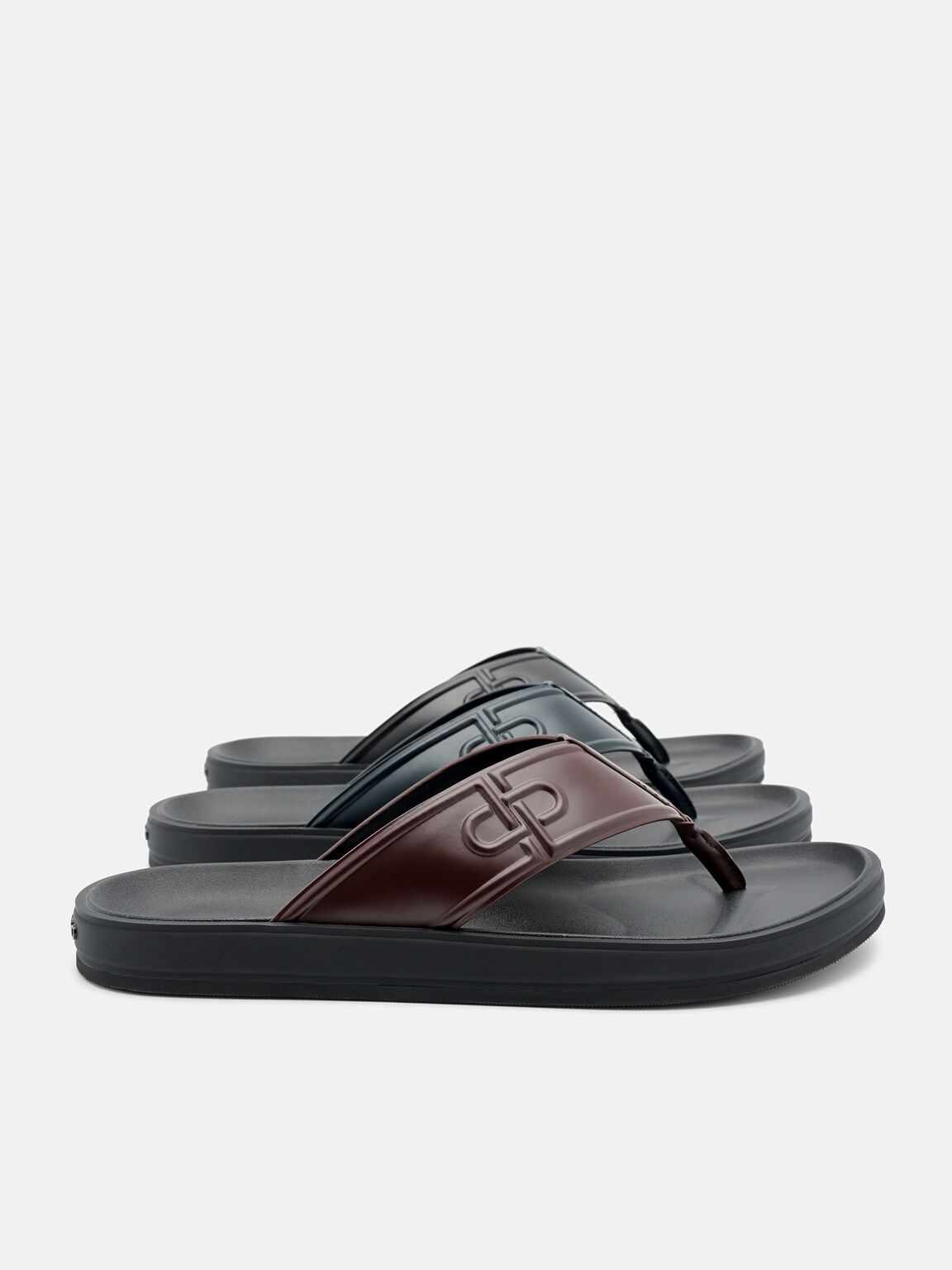 Thong Sandals, Mahogany