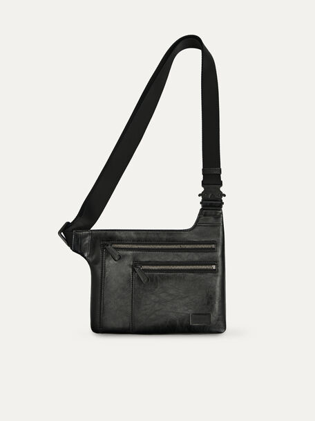 Casual Sling Pouch, Black