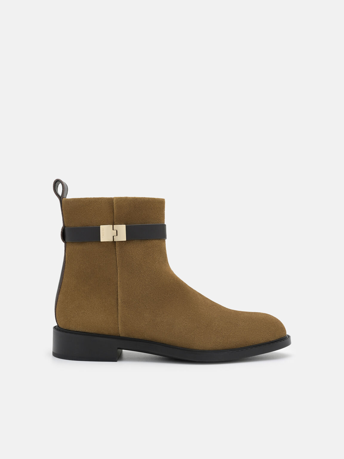 Jatte Suede Boots, Dark Camel