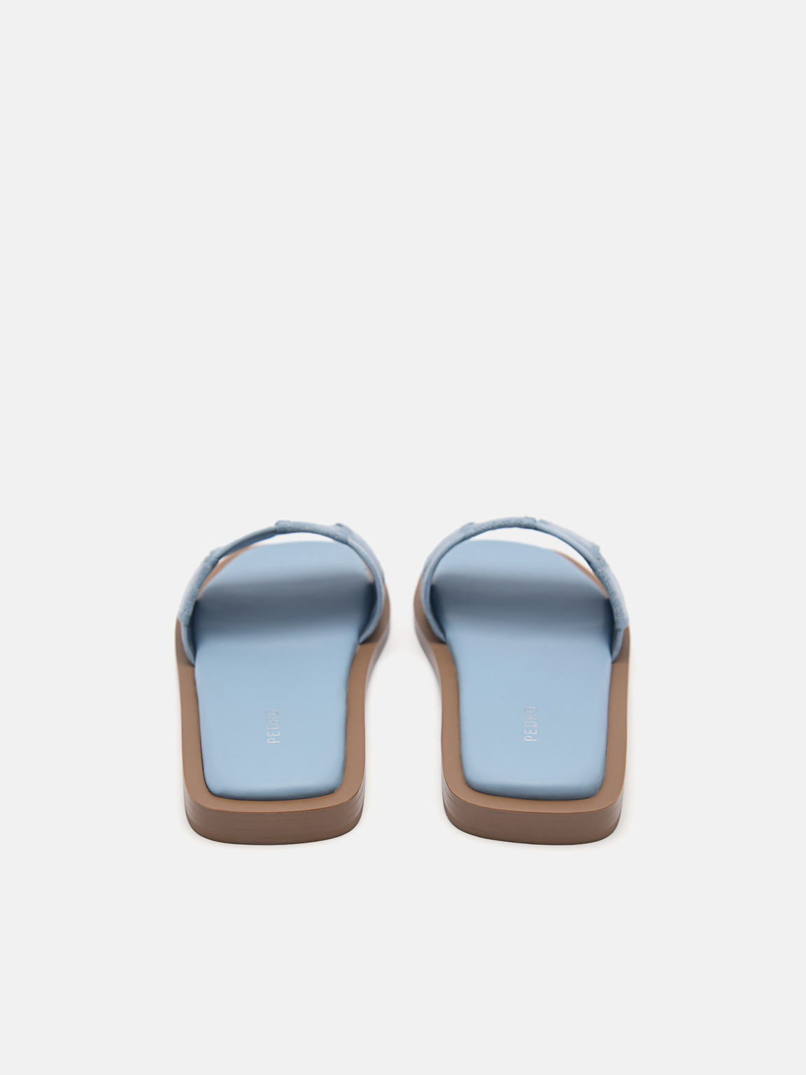 Ibiza Woven Slip-On Sandals, Blue