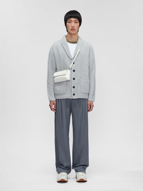 rePEDRO Recycled Leather Mini Sling Bag, White