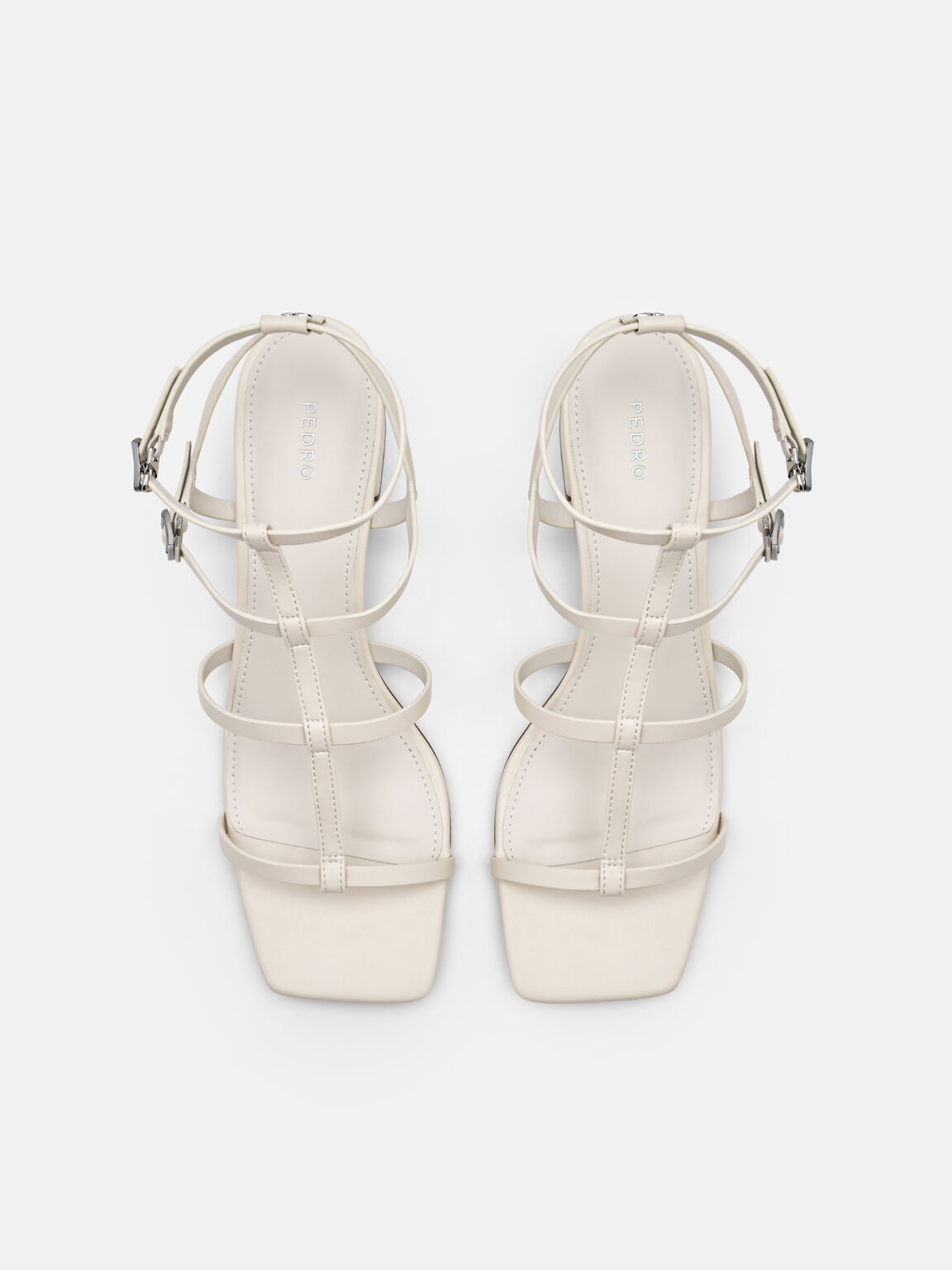 Gladiator Sandals, Chalk