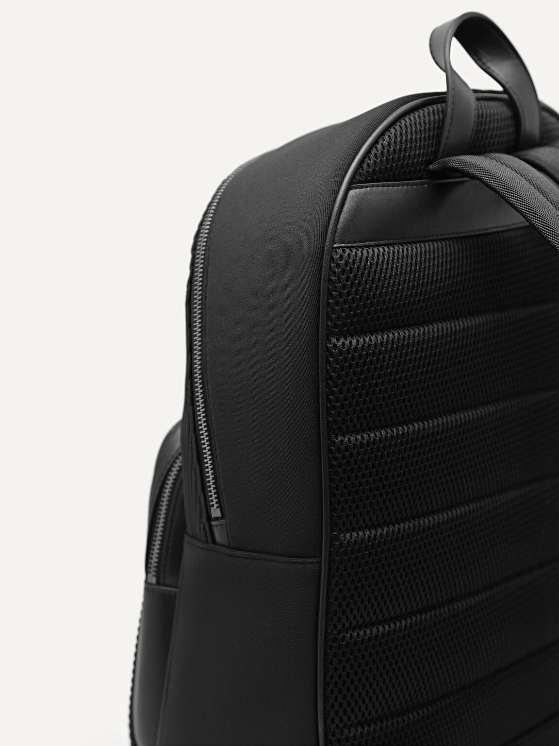 rePEDRO Pleated Backpack, Black, hi-res