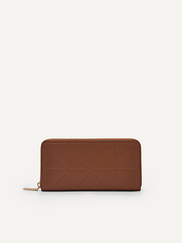 PEDRO Studio Leather Wallet in Pixel, Brown