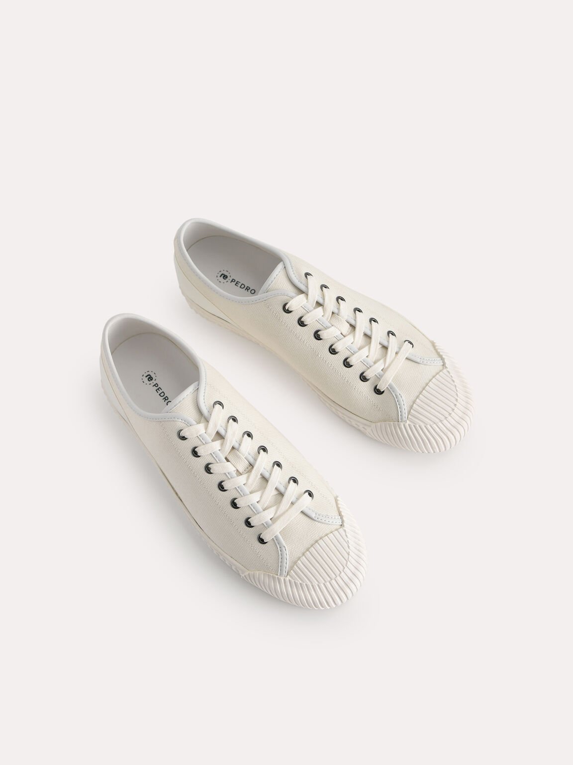 rePEDRO Lace-up Sneaker, Chalk