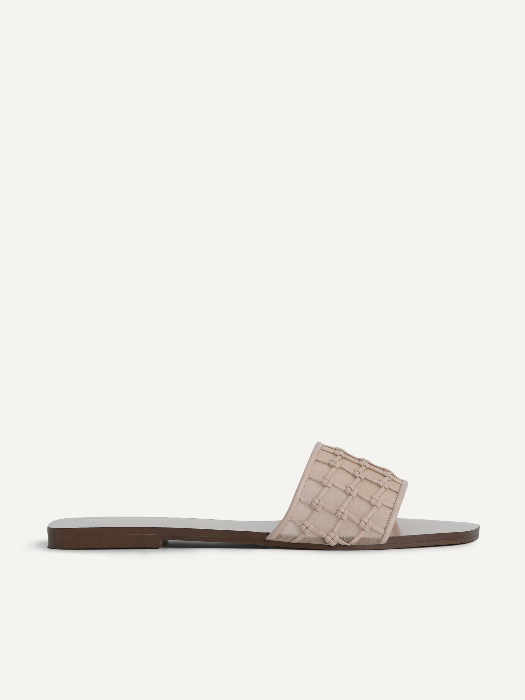 Woven Mesh Slide Sandals - PEDRO MO