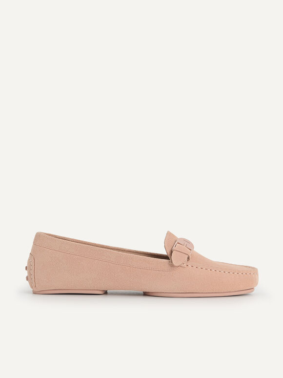 Leather Moccasins, Nude