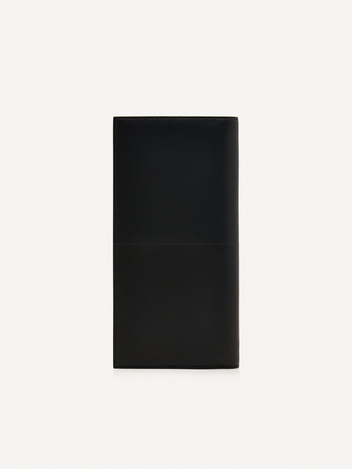 PEDRO Icon Leather Long Wallet, Black