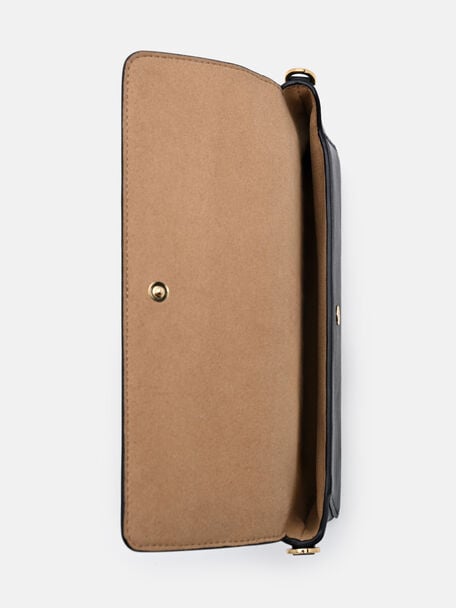 Leather Travel Organizer, Black, hi-res