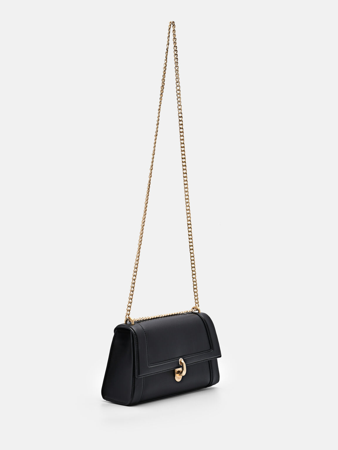 Talia Shoulder Bag, Black, hi-res