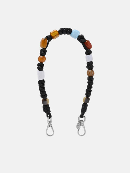 D&acirc;y đeo t&uacute;i x&aacute;ch Beaded, Đen, hi-res