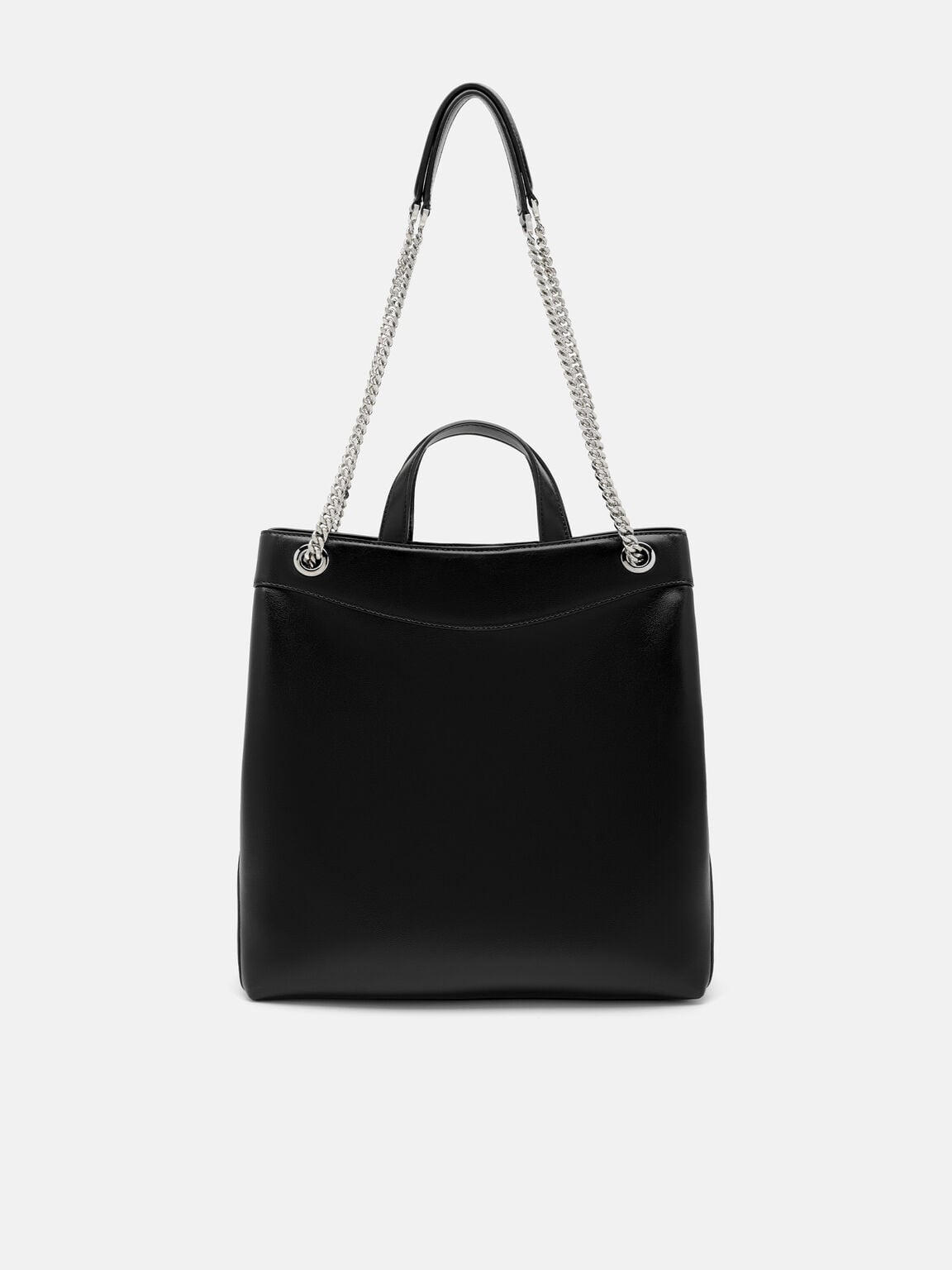 T&uacute;i tote phom chữ nhật Cassier, Black Wrinkled, hi-res