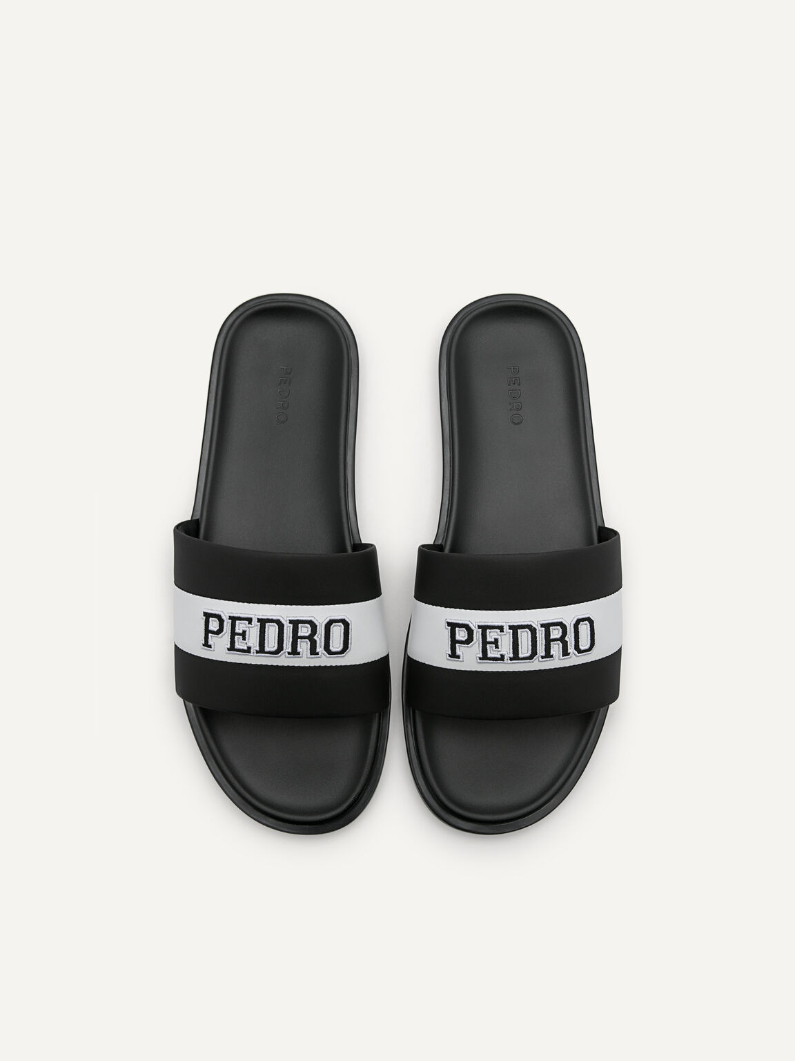 Pascal Slide Sandals, Black