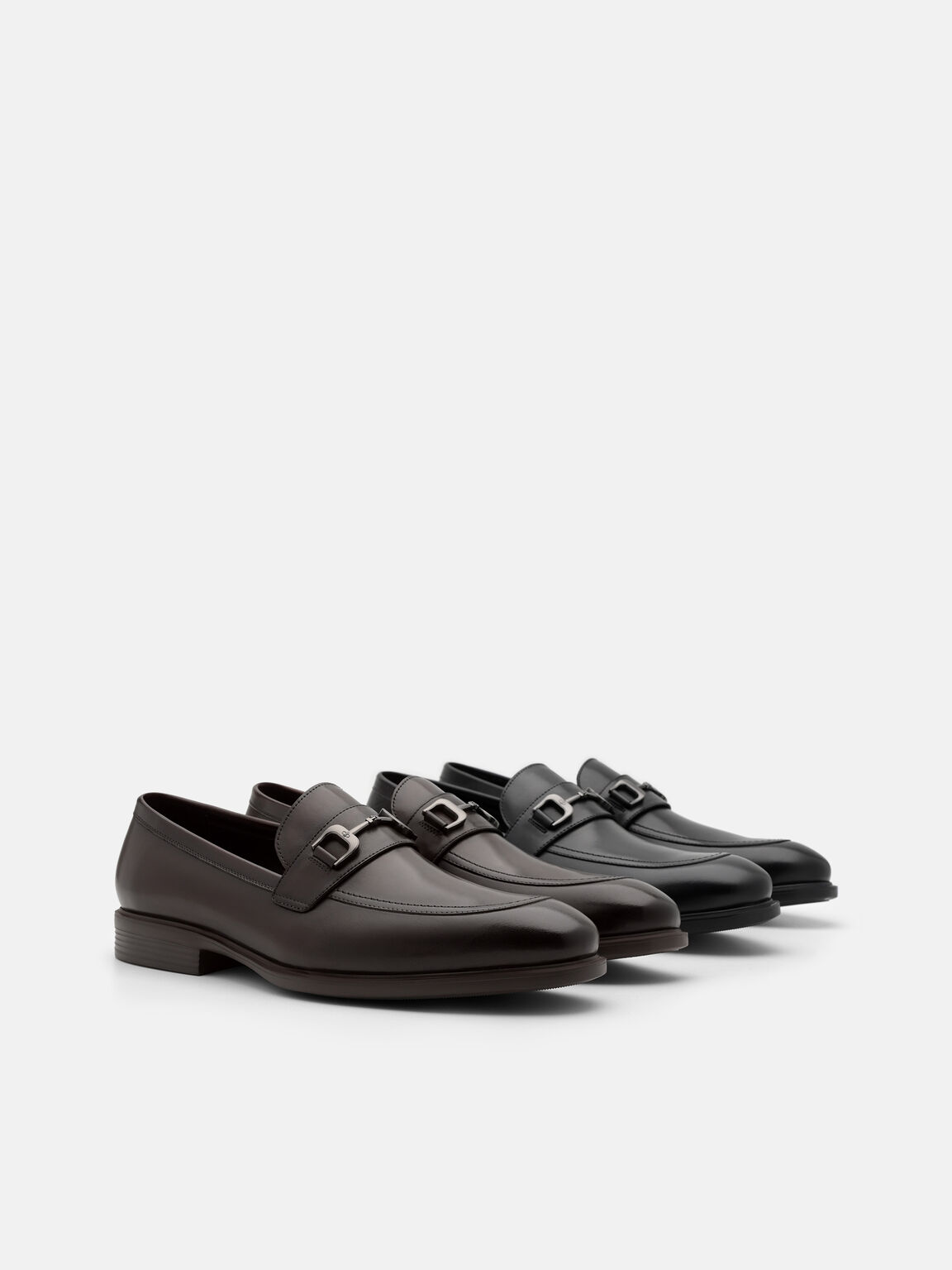 Gi&agrave;y lười Altitude Lightweight Leather, N&acirc;u đậm b&oacute;ng, hi-res