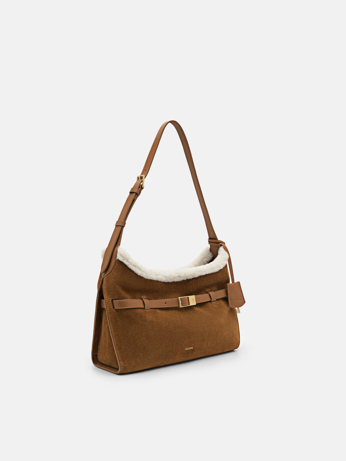 PEDRO Icon Shoulder Bag, Cognac, hi-res
