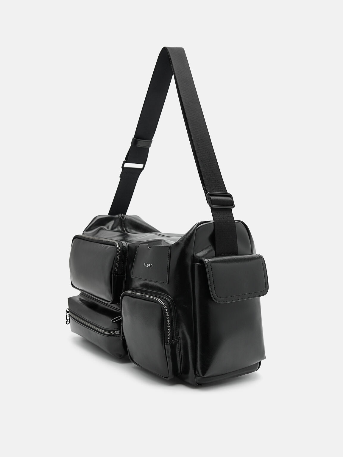 Malone Duffel Bag, Black, hi-res