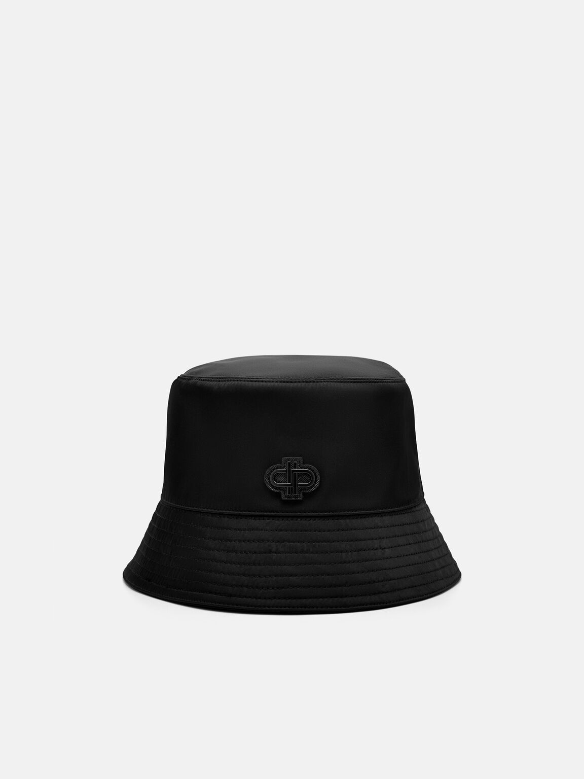 PEDRO Icon Nylon Bucket Hat, Black, hi-res