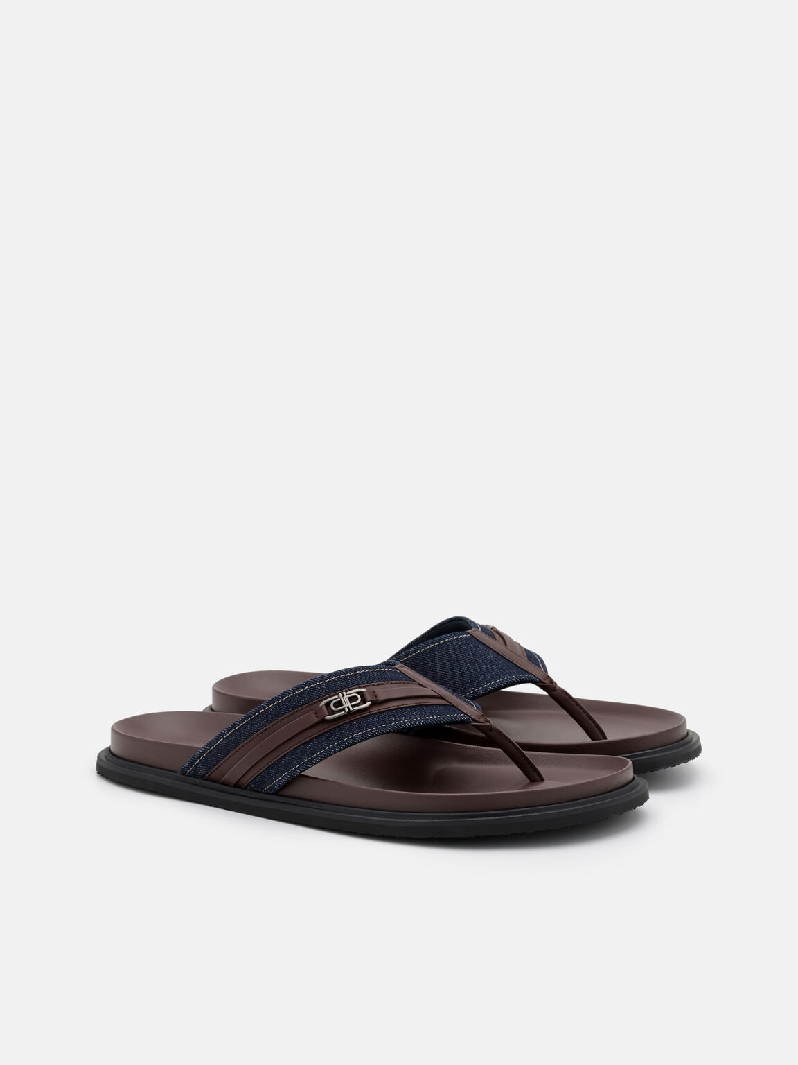 D&eacute;p kẹp Denim, Navy Denim, hi-res