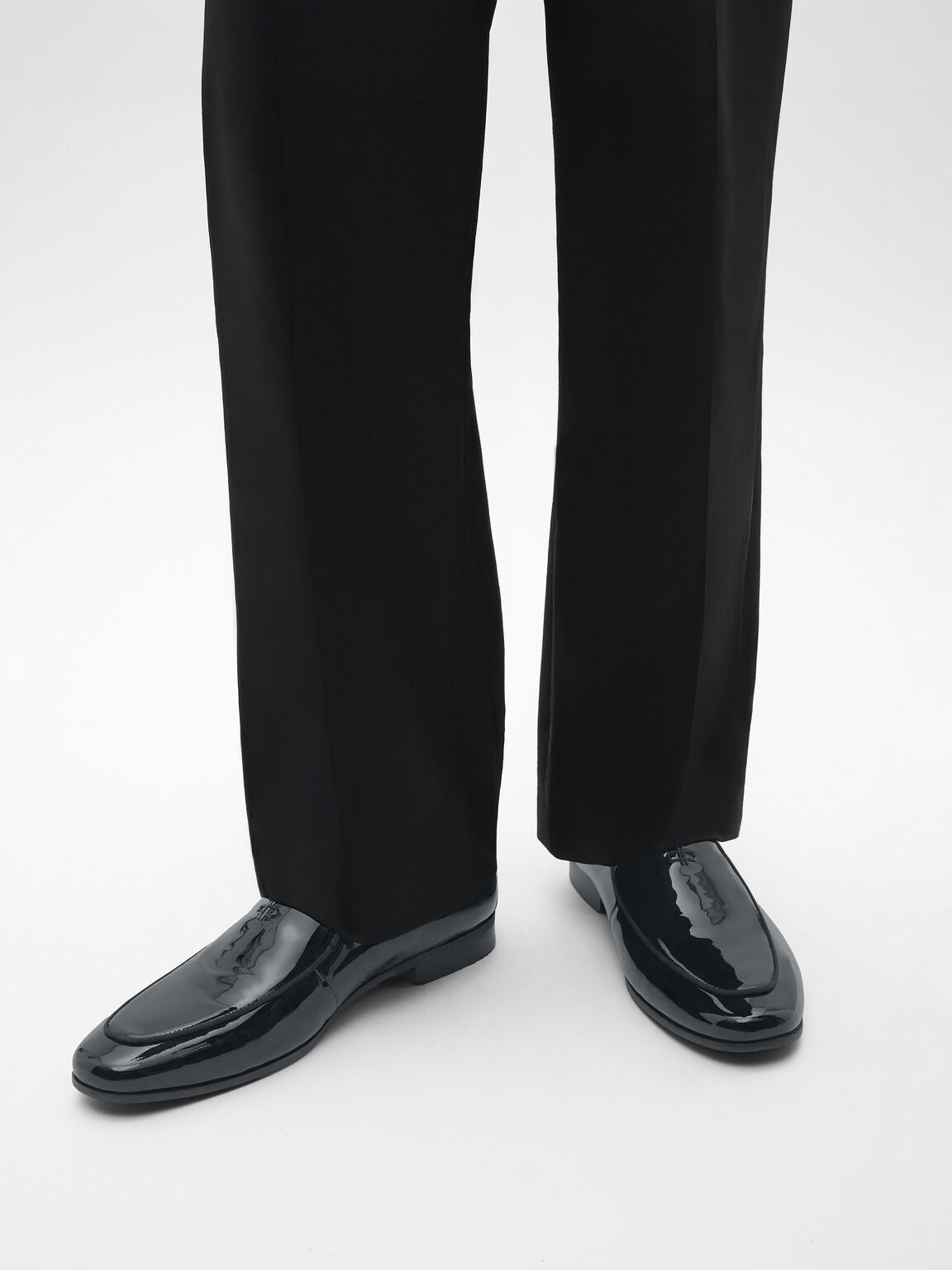 Gi&agrave;y lười mũi nhọn Patent Leather, Black Patent, hi-res