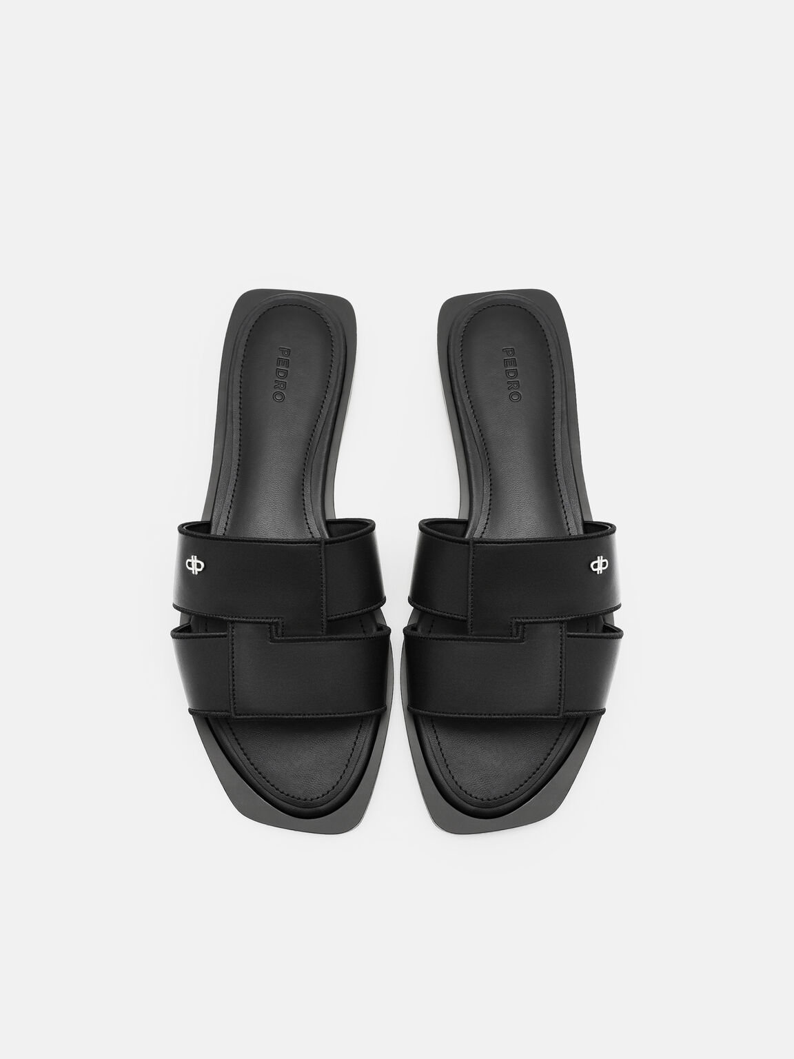 D&eacute;p quai ngang Iza, Đen, hi-res