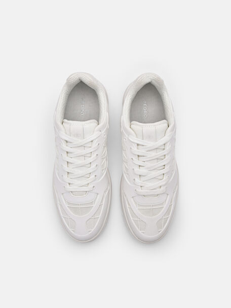 Women's EOS Sneakers in Pixel, White, hi-res