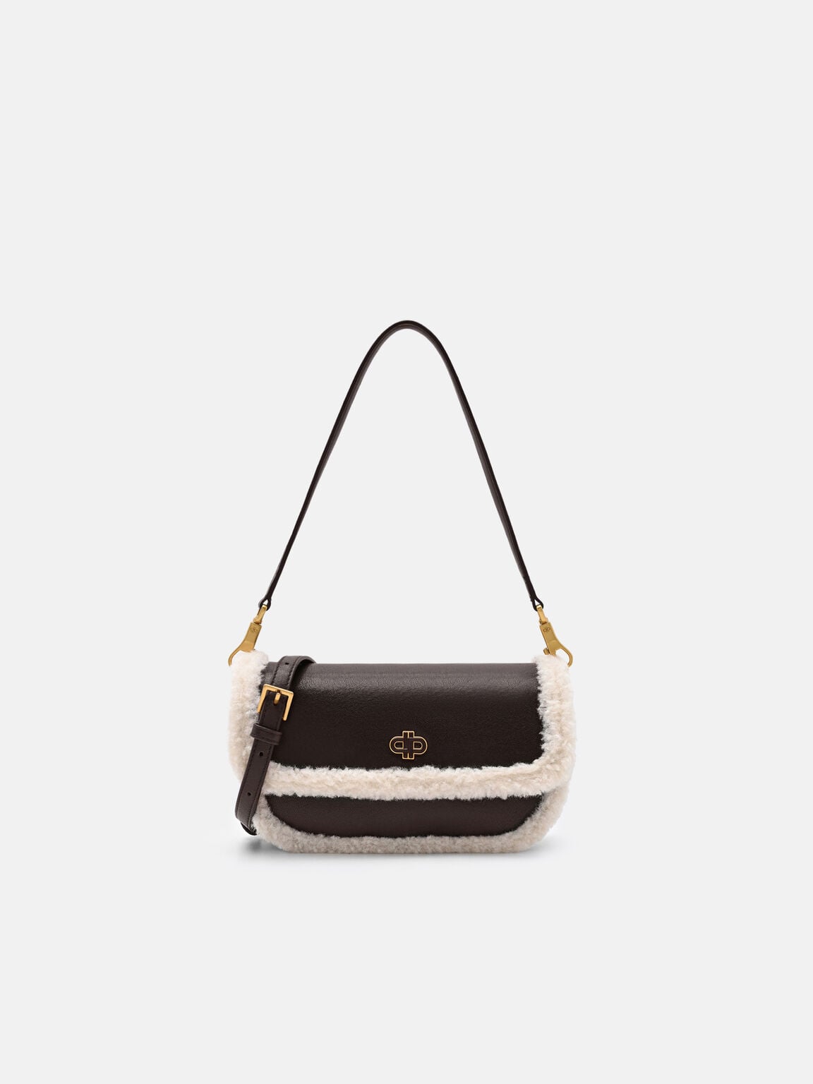 Willow Leather Shoulder Bag, Multi Fur, hi-res