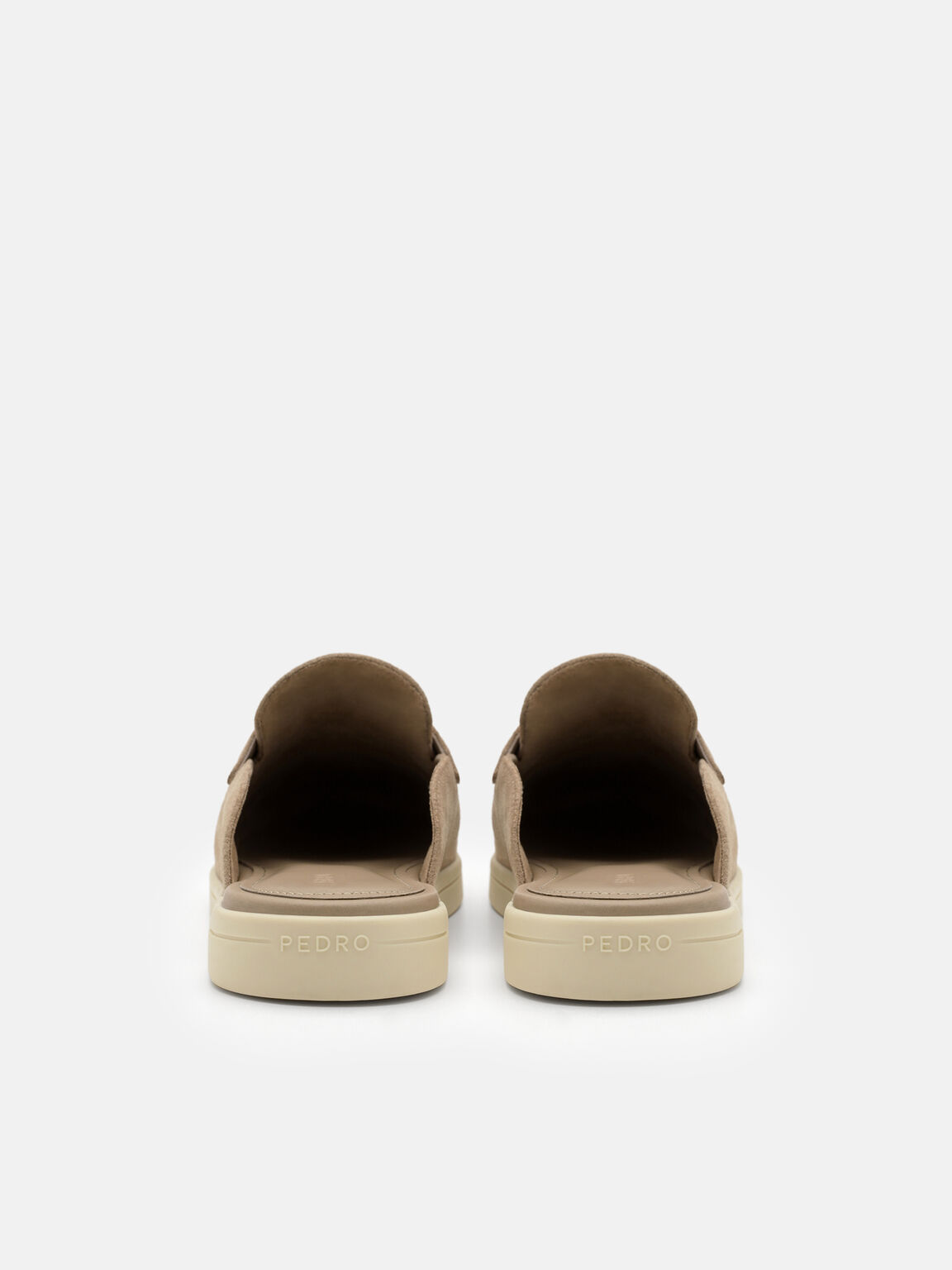 Gi&agrave;y mules đế bệt Roam, Sand Suede, hi-res