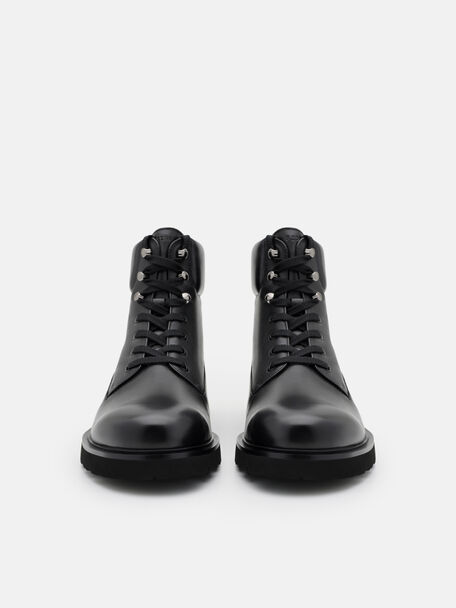 Gi&agrave;y boots cổ cao Wilder, Đen, hi-res