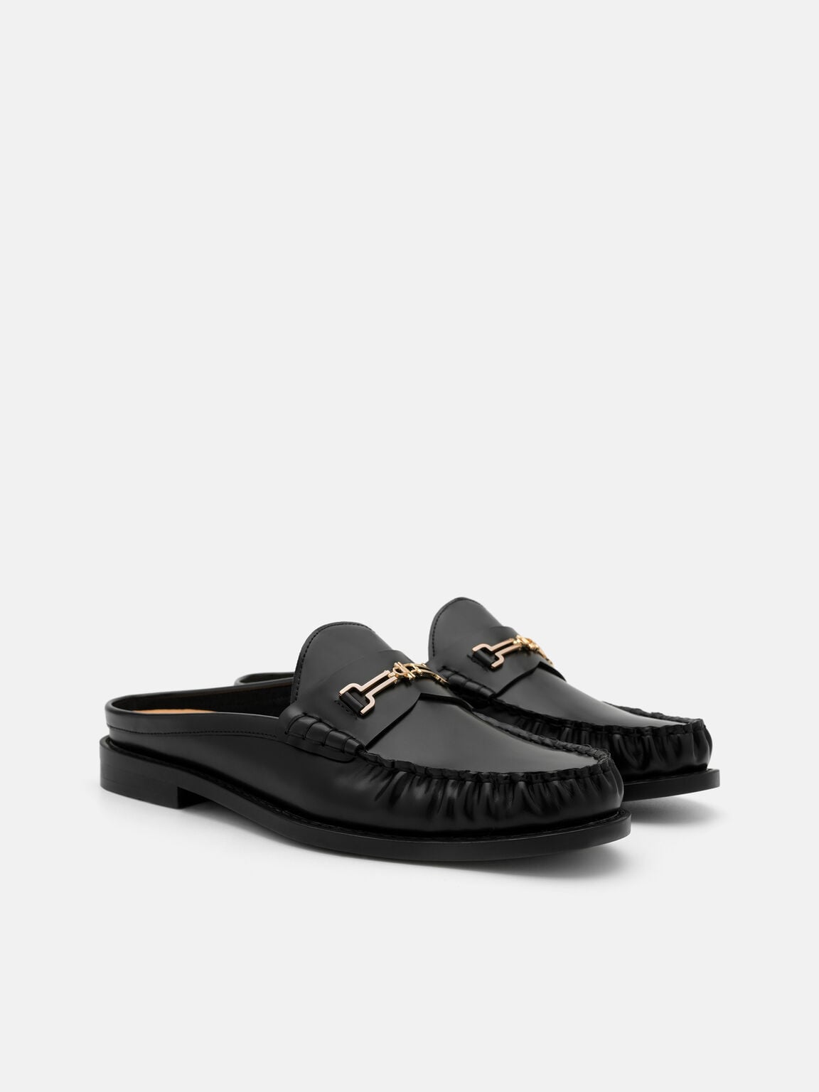 Gi&agrave;y mules mũi tr&ograve;n Alistair, Black Box, hi-res