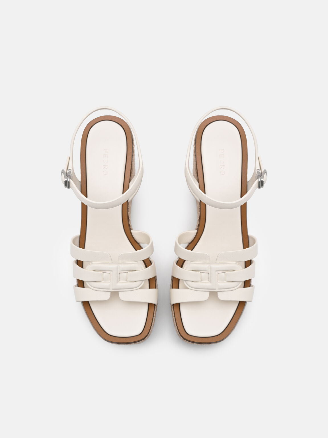 Gi&agrave;y sandals đế xuồng Carmel, Phấn, hi-res