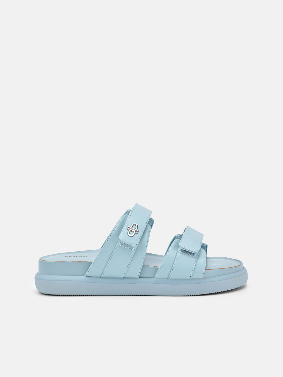 D&eacute;p quai ngang Velcro, Xanh m&ograve;ng k&eacute;t, hi-res