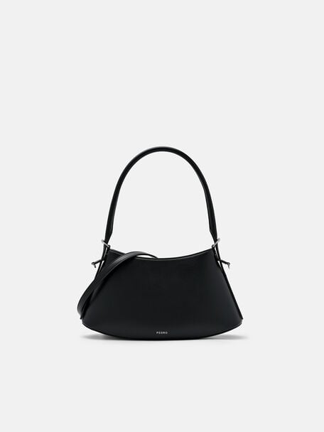 Nikki Shoulder Bag, Black, hi-res