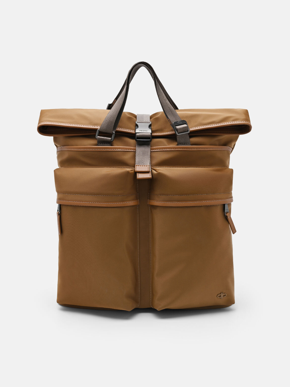 Balo nắp gập Icon, Rượu Cognac, hi-res