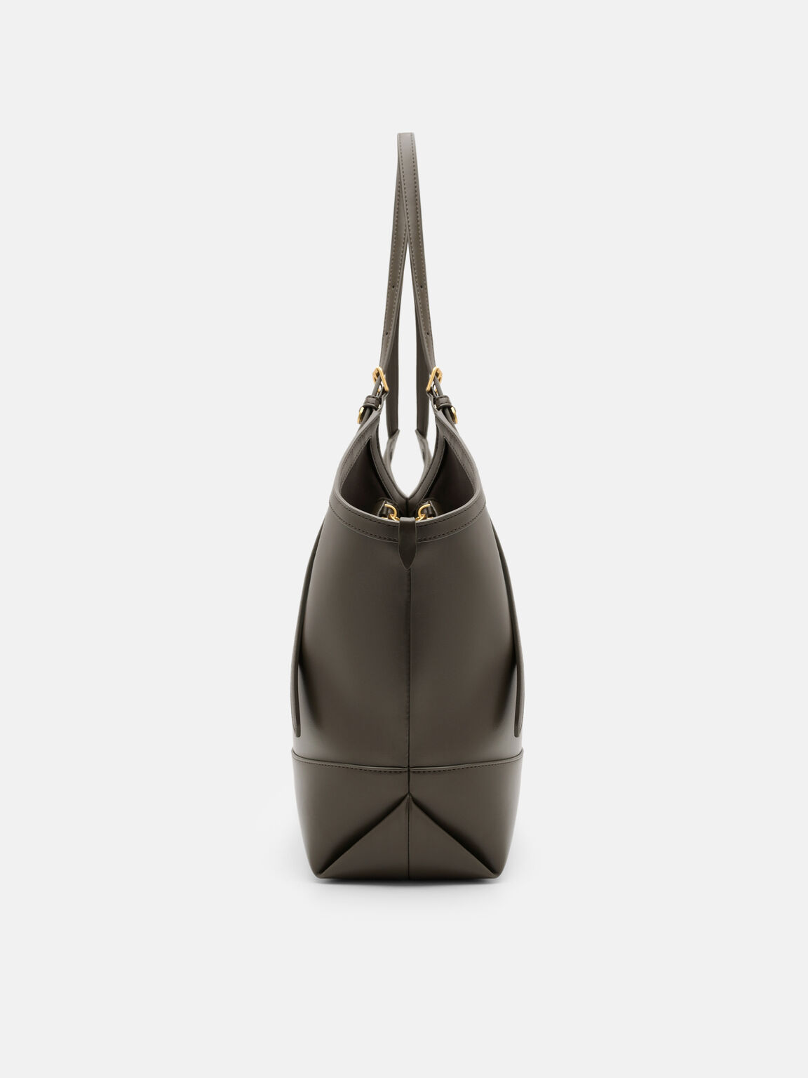 T&uacute;i tote h&igrave;nh thang Melka Oversized, Xanh Olive, hi-res