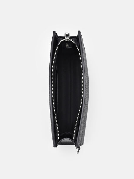 T&uacute;i đựng phụ kiện Leather, Đen, hi-res