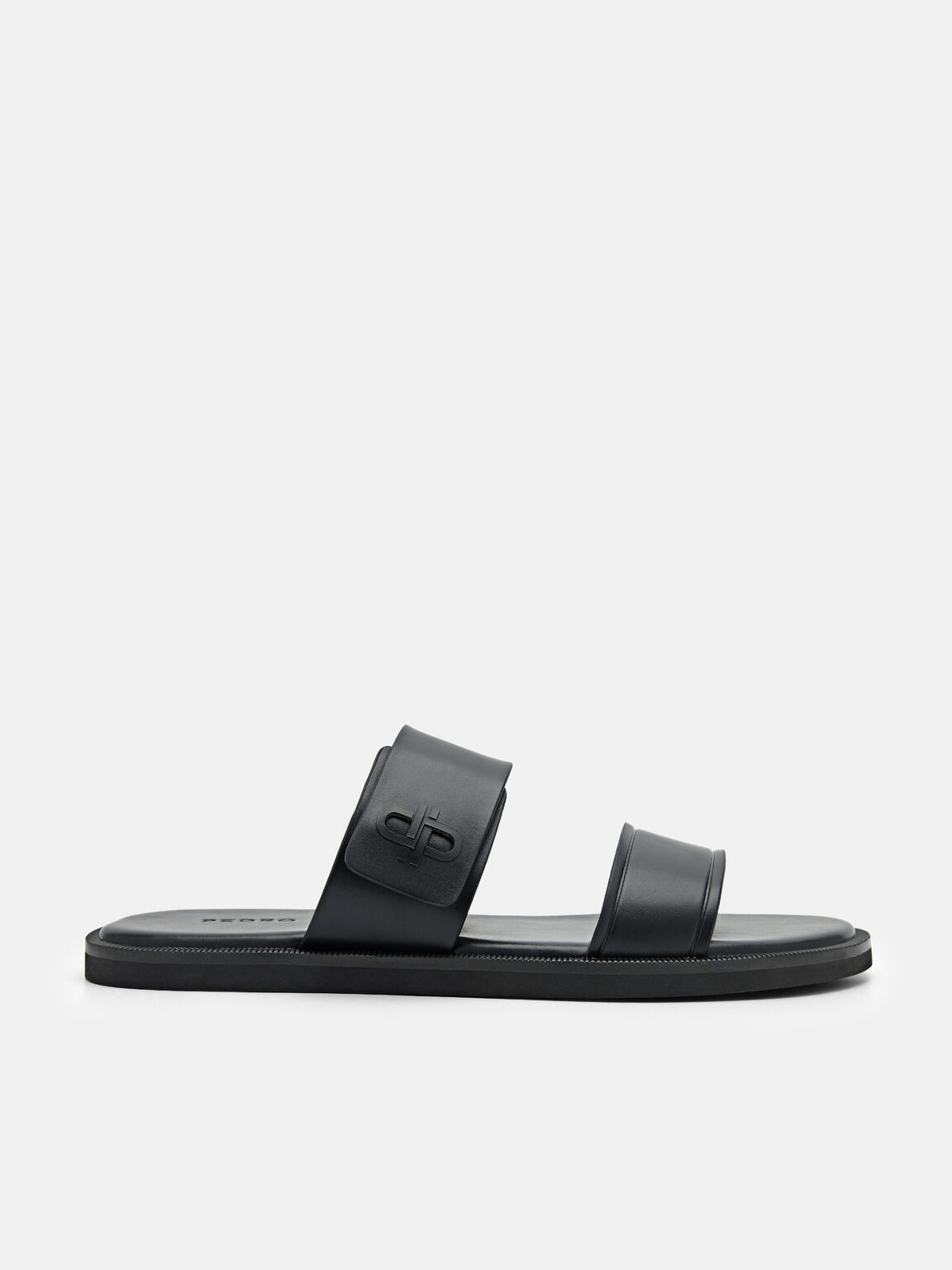 PEDRO Icon Slide Sandals, Black, hi-res