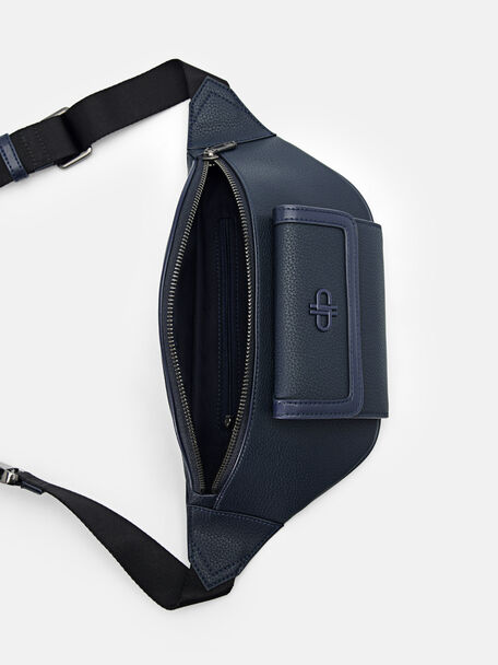 Túi bao tử Icon Sling, Xanh Navy, hi-res