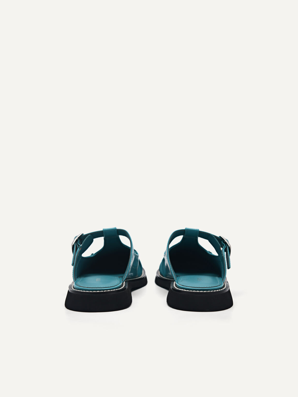 Carmen Mule Loafers, Turquoise, hi-res