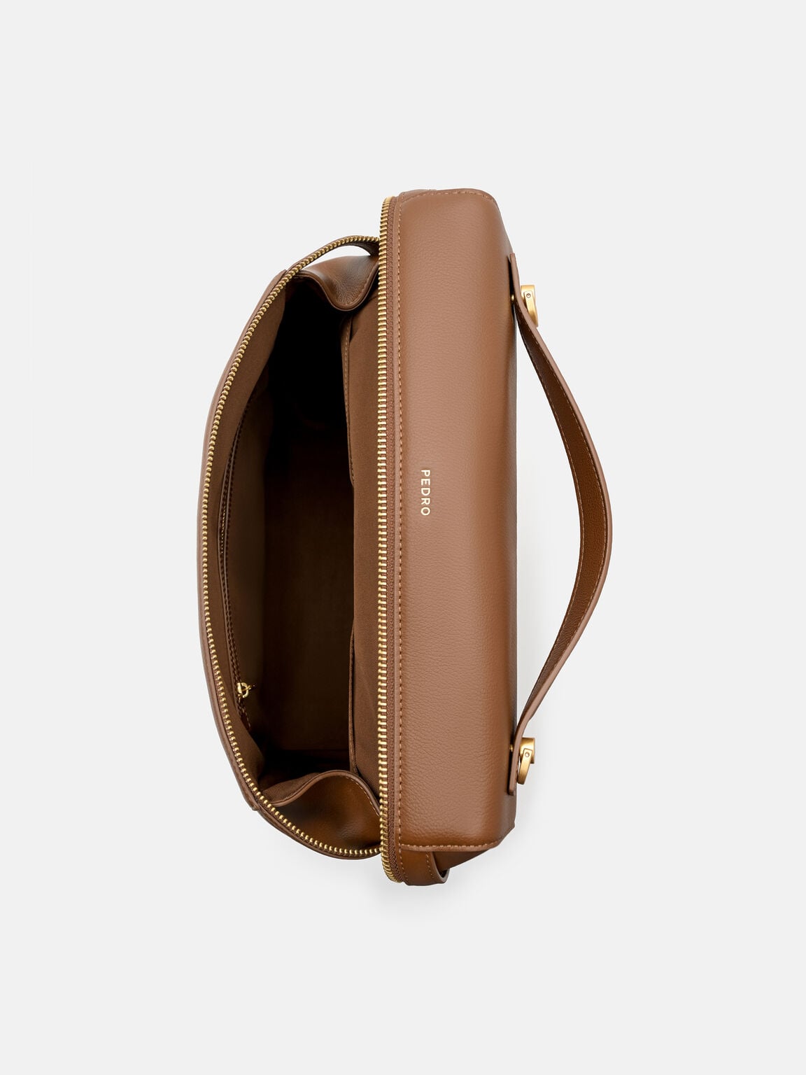 Alyssa Tumbled Leather Backpack, Brown Tumble, hi-res