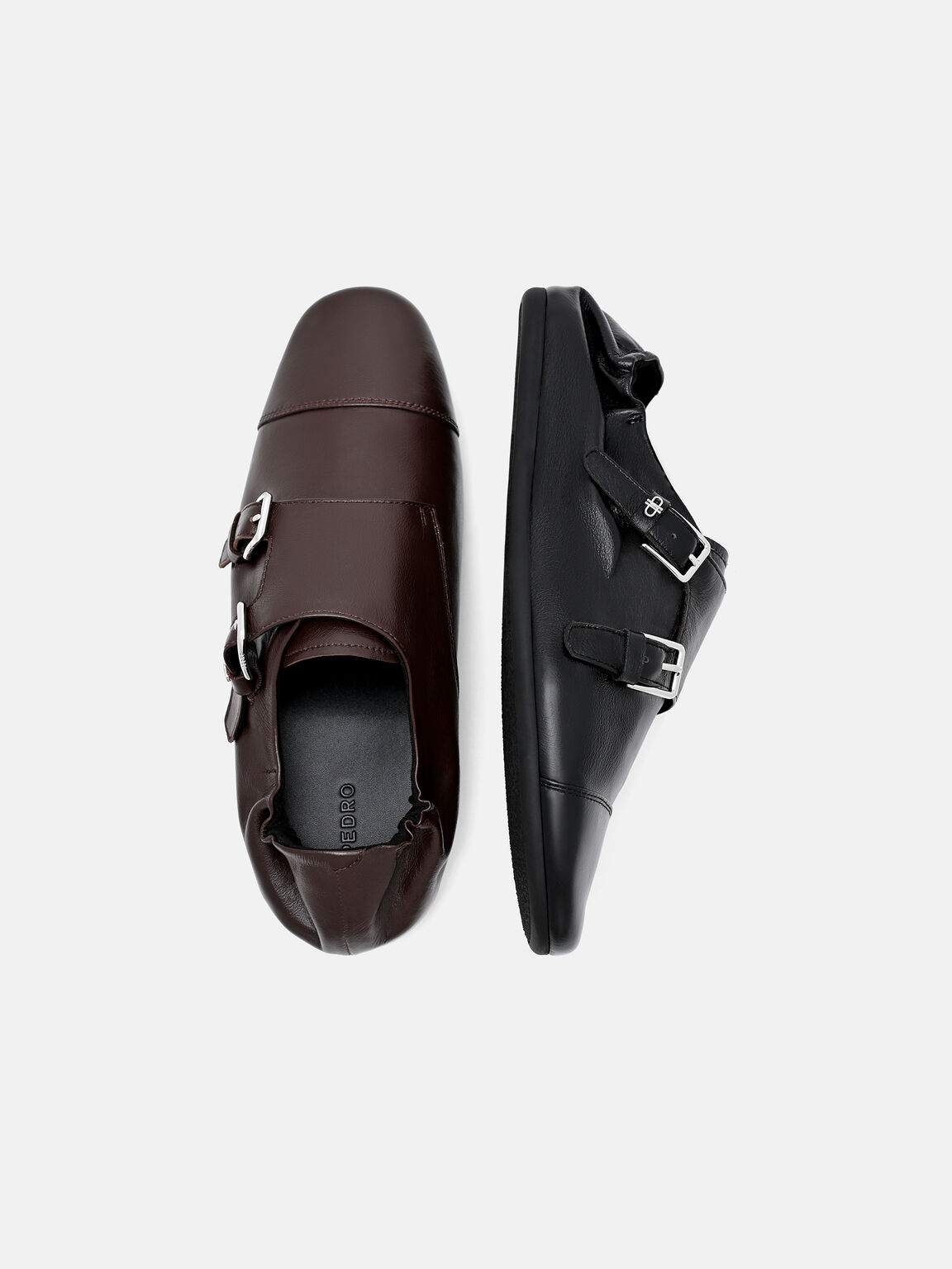 Lauren Leather Oxford Shoes, Dark Brown, hi-res
