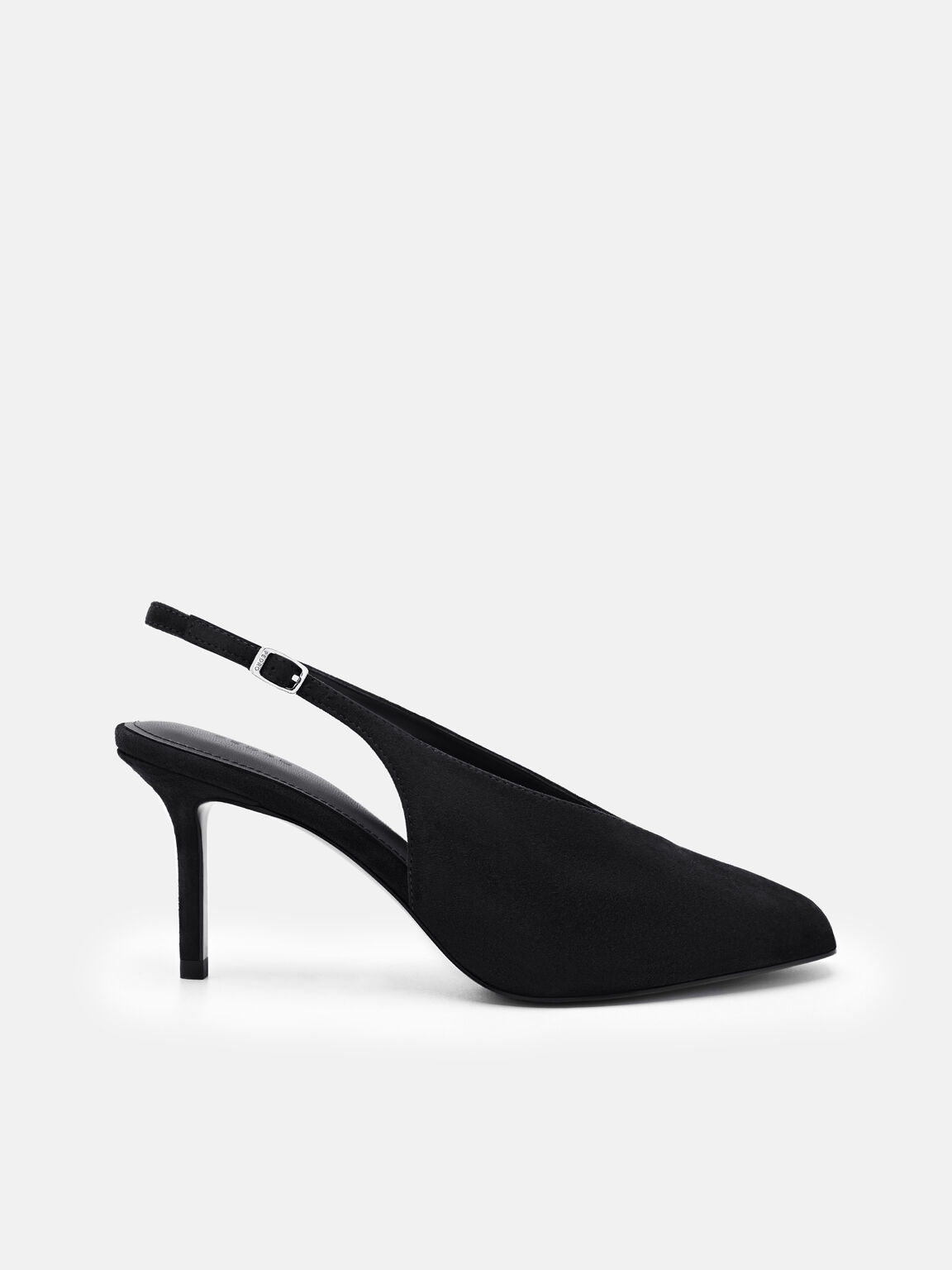 Gi&agrave;y sandals cao g&oacute;t Sylvie, Black Suede, hi-res